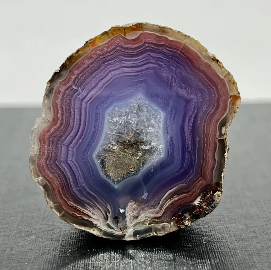 Purple Coyamito Agate from Mexico, Chihuahua, Rancho Coyamito Chihuahua image