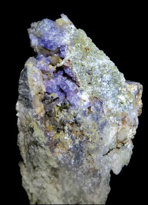 Purple Fluorapatite image