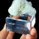 Purple Fluorite and Flaky Calcite Coexist comes from Yaogangxian,Hunan 50*40*35MM - image 5