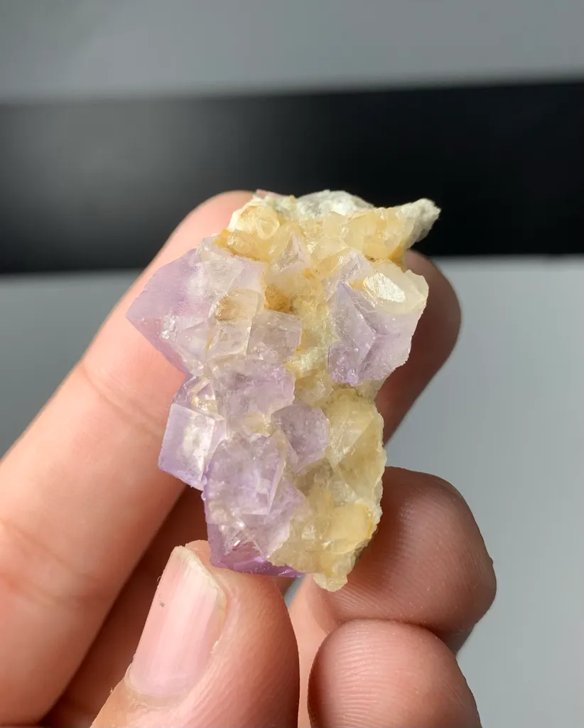 Purple Fluorite from Pakistan - image 2