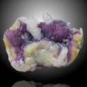 Purple Fluorite With Quartz - image 4