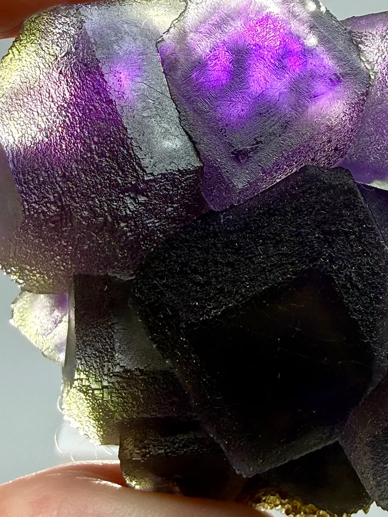 Purple Fujian Fluorite - image 2