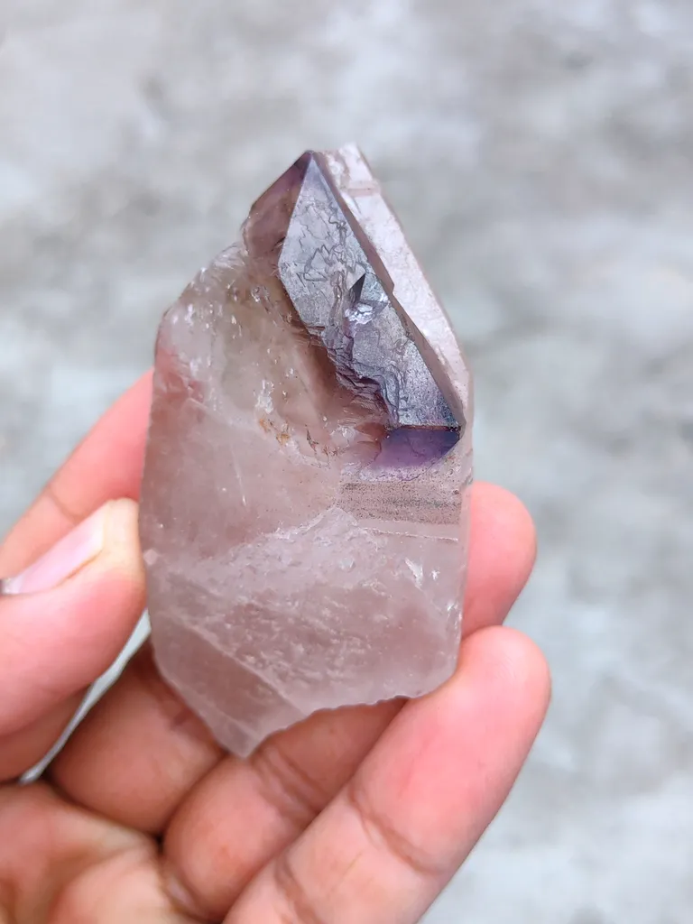 Purple Karur Amethyst Sceptre - image 4