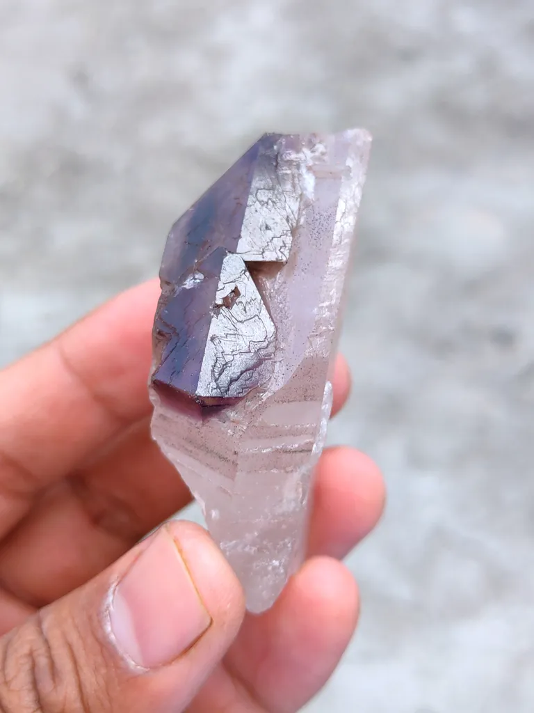 Purple Karur Amethyst Sceptre - image 3