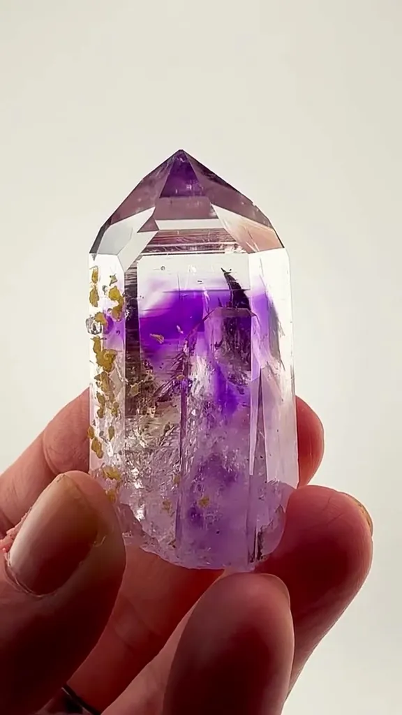 Purple perfection from one of Namibia’s most iconic Quartz localities image