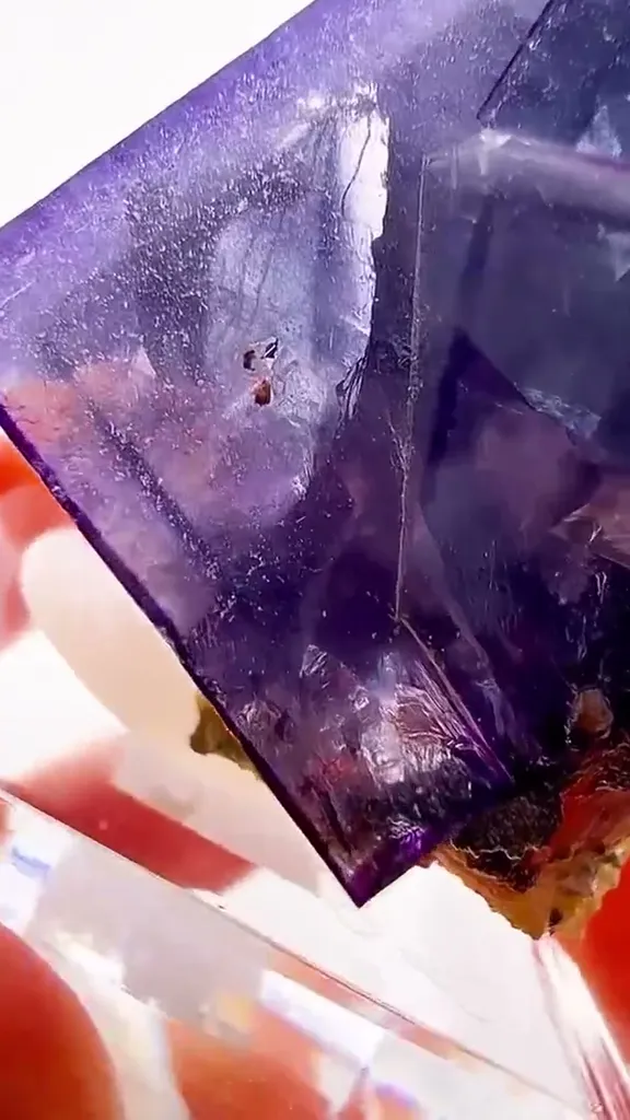 Purple perfection from one of the world’s most legendary Fluorite localities - image 4