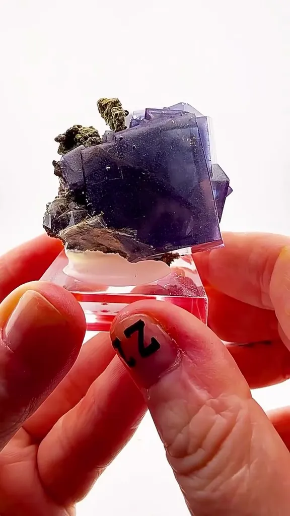 Purple perfection from one of the world’s most legendary Fluorite localities image