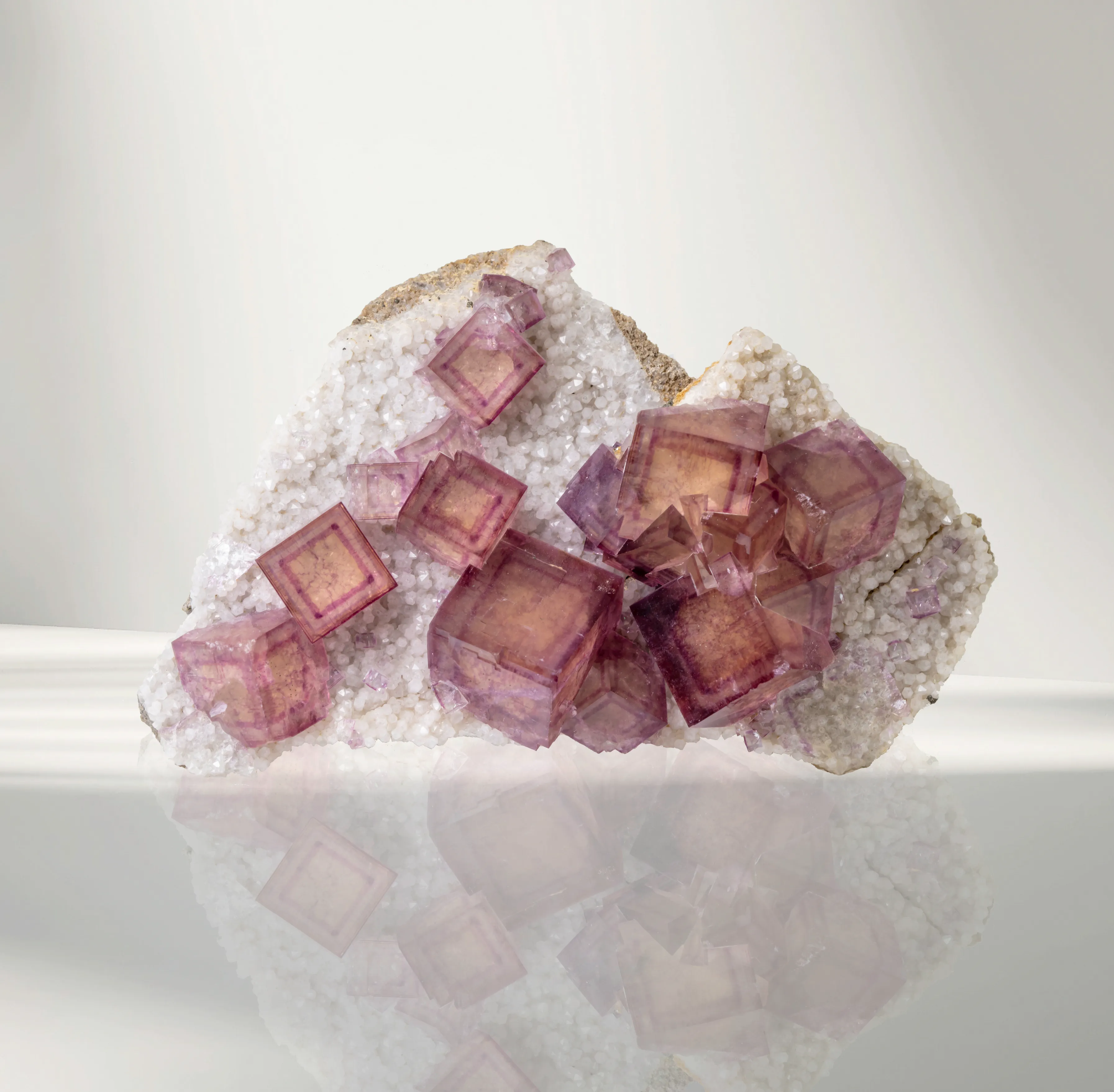 ''Purple Window Pocket'' Fluorite from China, Hunan, Yaogangxian Mine - image 1