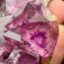 Purple Zoned Fluorite; China, Yaogangxian (YGX) Mine - image 3