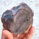 Pyramid Amethyst with Red Hematite Cluster Available for sale. - image 8