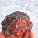 Pyramid Amethyst with Red Hematite Cluster Available for sale. - image 5