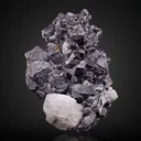 Pyrargyrite, Calcite - image 1