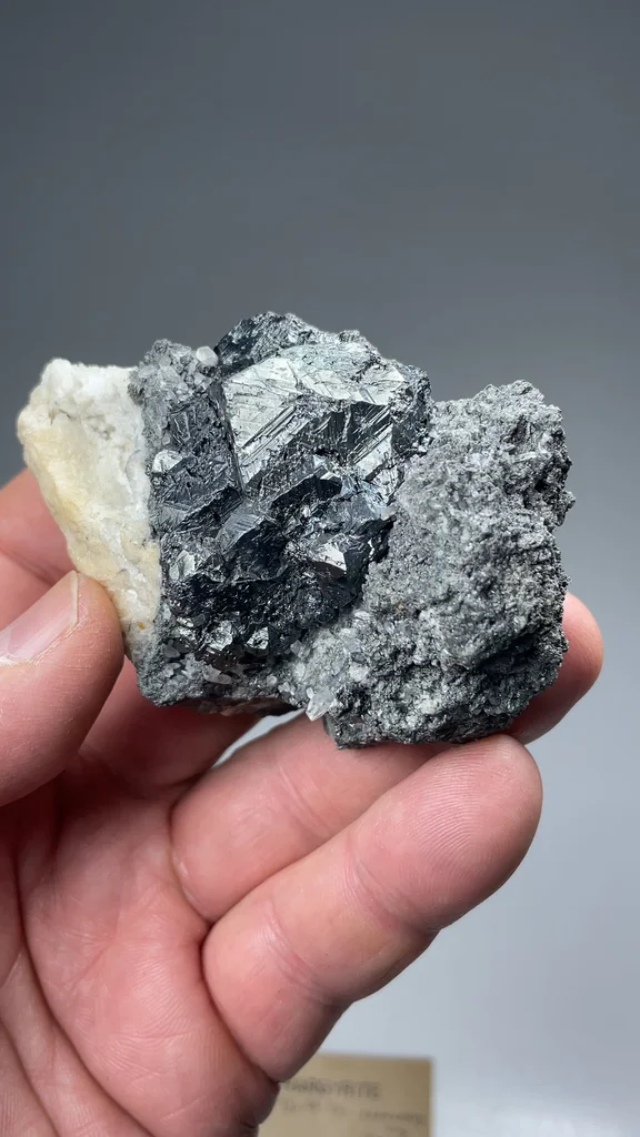 Pyrargyrite from St Andreasberg, Lower Saxony, Germany - image 2