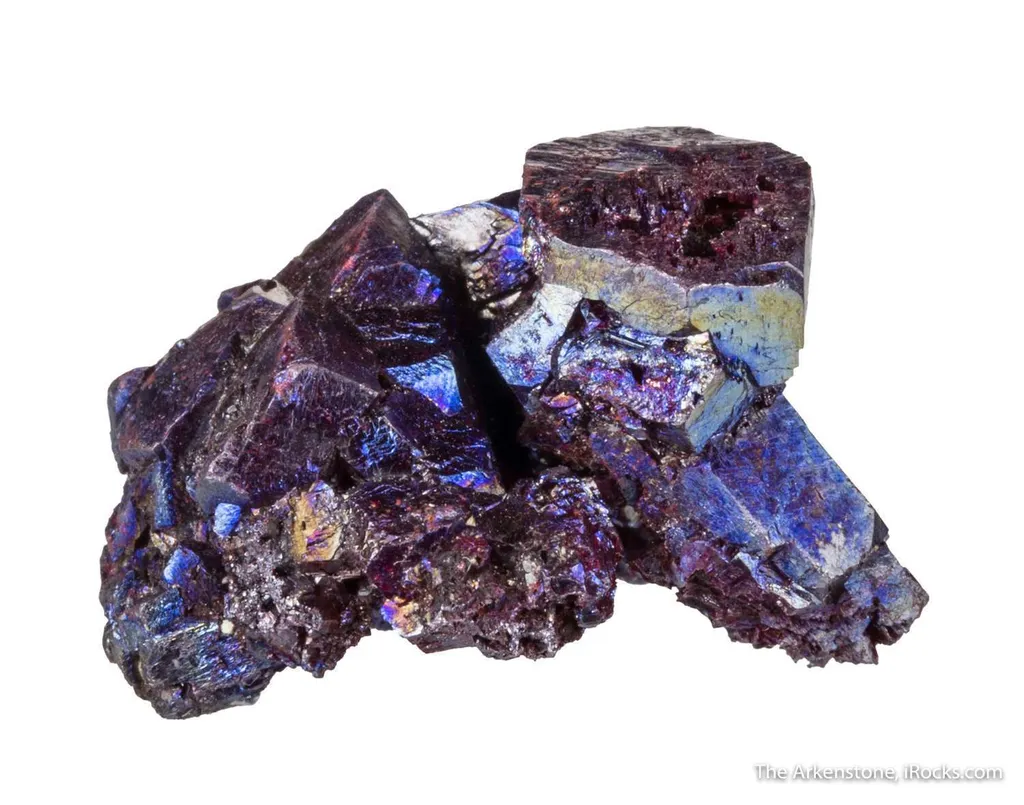 Pyrargyrite (iridescent) with Chalcocite - image 4