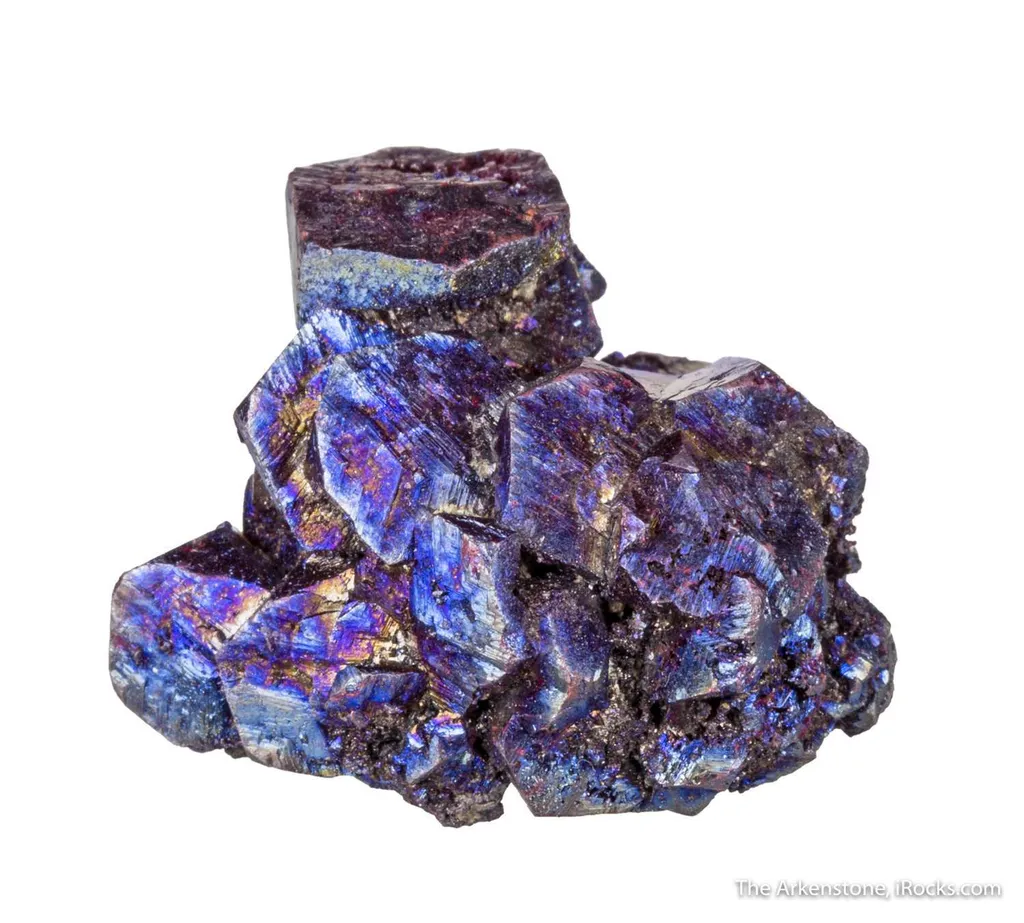 Pyrargyrite (iridescent) with Chalcocite - image 2