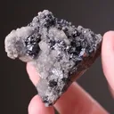 Pyrargyrite on Calcite - image 2