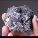 Pyrargyrite on Galena - image 2