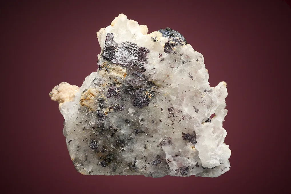 Pyrargyrite on Quartz - image 3