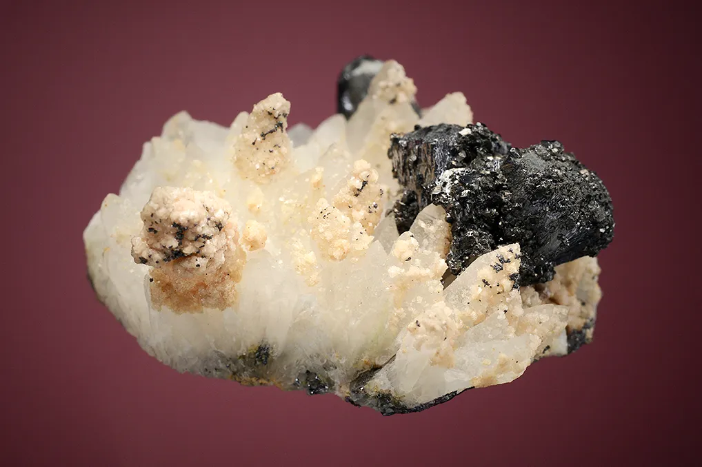 Pyrargyrite on Quartz - image 5