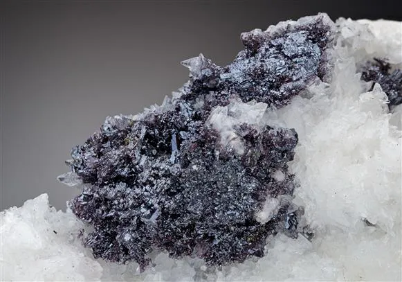 Pyrargyrite with Calcite - image 1