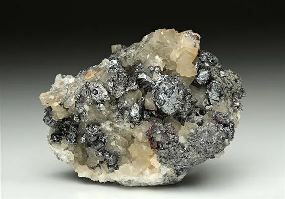 Pyrargyrite with Calcite - image 1