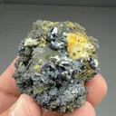 Pyrargyrite with Sternbergite, Arsenopyrite - image 2