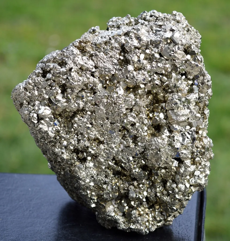 Pyrite 2370 grams - Huarón mining district, Huayllay district, Pasco province, Pasco, Peru - image 8