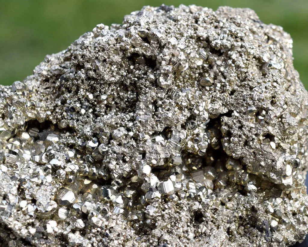 Pyrite 2370 grams - Huarón mining district, Huayllay district, Pasco province, Pasco, Peru - image 2