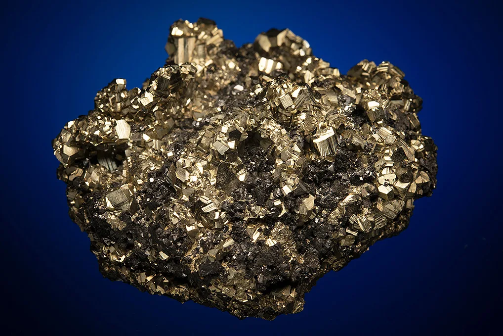 Pyrite after Pyrrhotite on Sphalerite - image 4