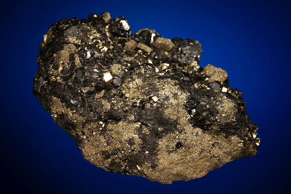Pyrite after Pyrrhotite on Sphalerite - image 5