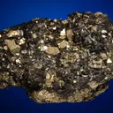 Pyrite after Pyrrhotite on Sphalerite - image 4