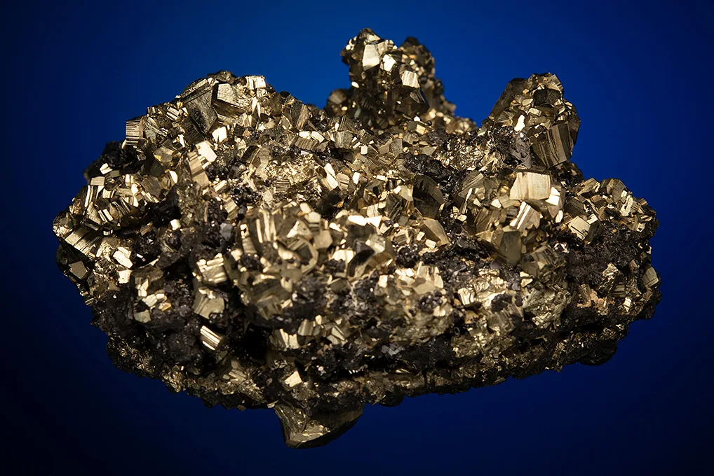 Pyrite after Pyrrhotite on Sphalerite - image 3