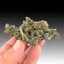Pyrite after Pyrrhotite with Calcite - image 1