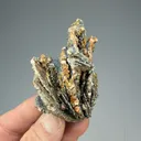 Pyrite after Pyrrhotite with Dolomite, Arsenopyrite - image 1