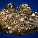 Pyrite after Pyrrhotite with Pyrite on Sphalerite - image 5