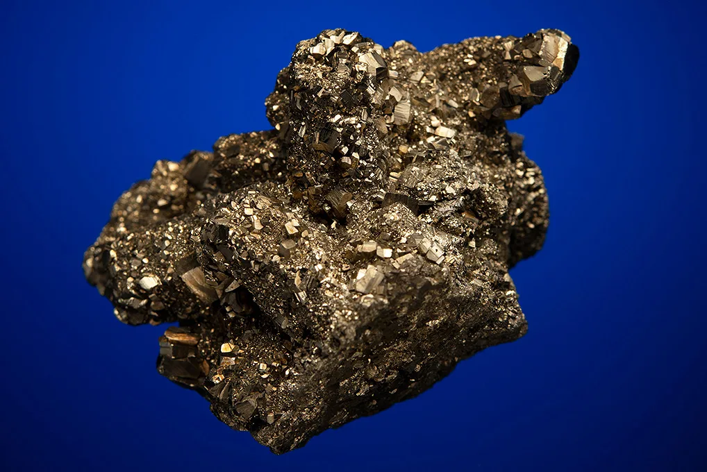 Pyrite after Pyrrhotite with Pyrite on Sphalerite - image 3