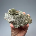 Pyrite after Pyrrhotite with Quartz - image 1