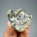 Pyrite after Pyrrhotite with Quartz, Sphalerite - image 1