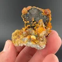 Pyrite after Pyrrhotite with Siderite, Quartz - image 1