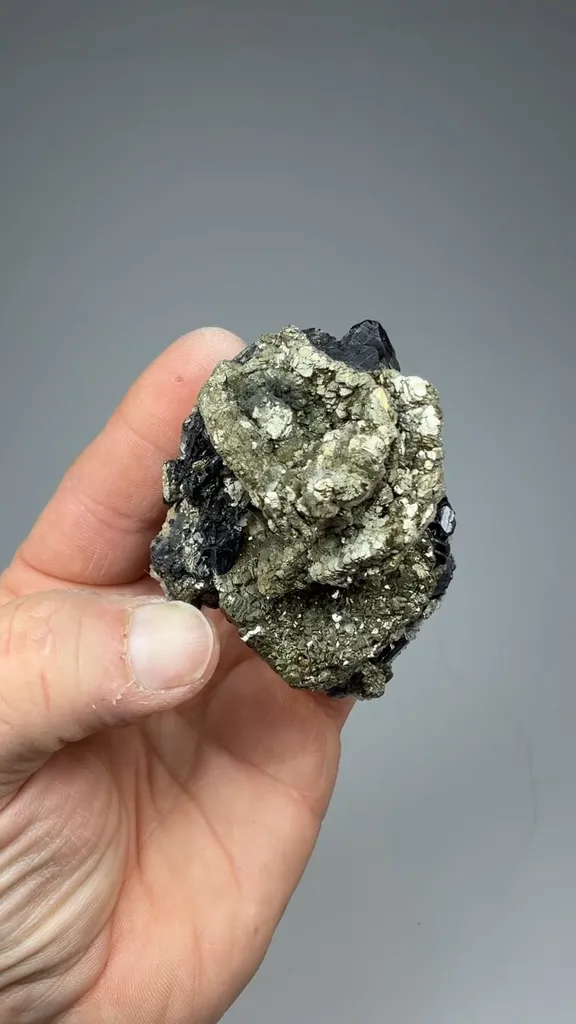 Pyrite after Pyrrhotite with Sphalerite - image 2