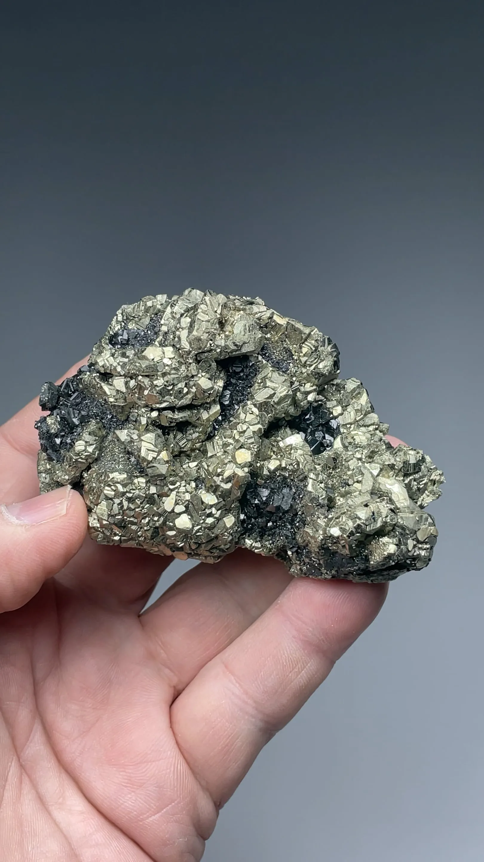 Pyrite after Pyrrhotite with Sphalerite - image 2