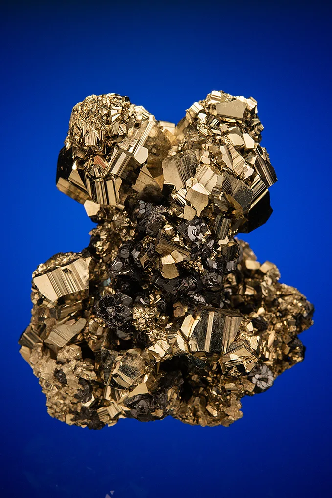 Pyrite after Pyrrhotite with Sphalerite image