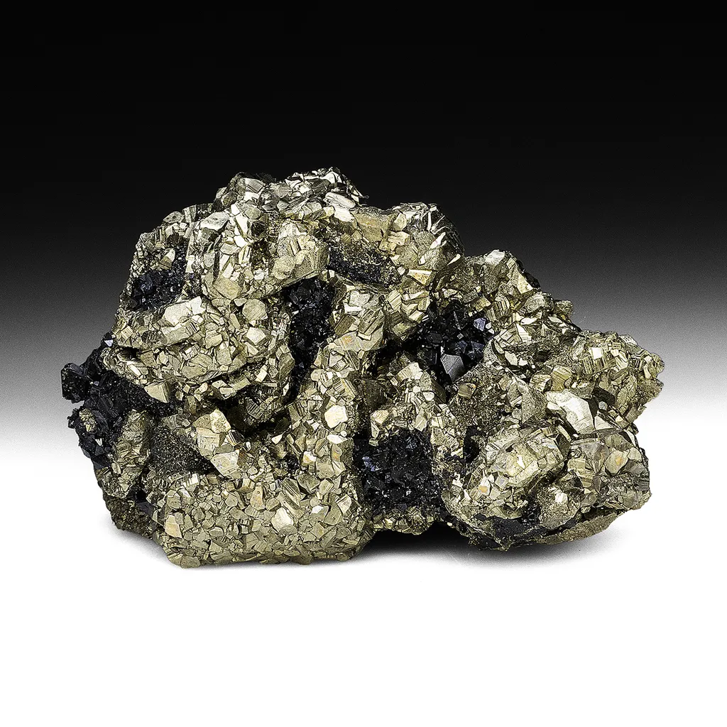 Pyrite after Pyrrhotite with Sphalerite image