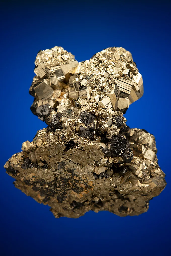 Pyrite after Pyrrhotite with Sphalerite - image 2