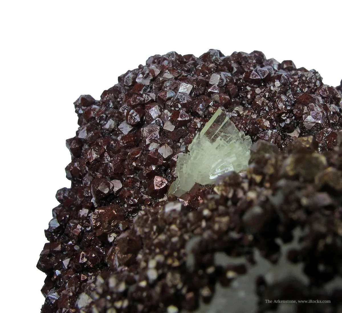 Pyrite and Baryte on Calcite - image 1