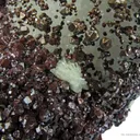 Pyrite and Baryte on Calcite - image 6