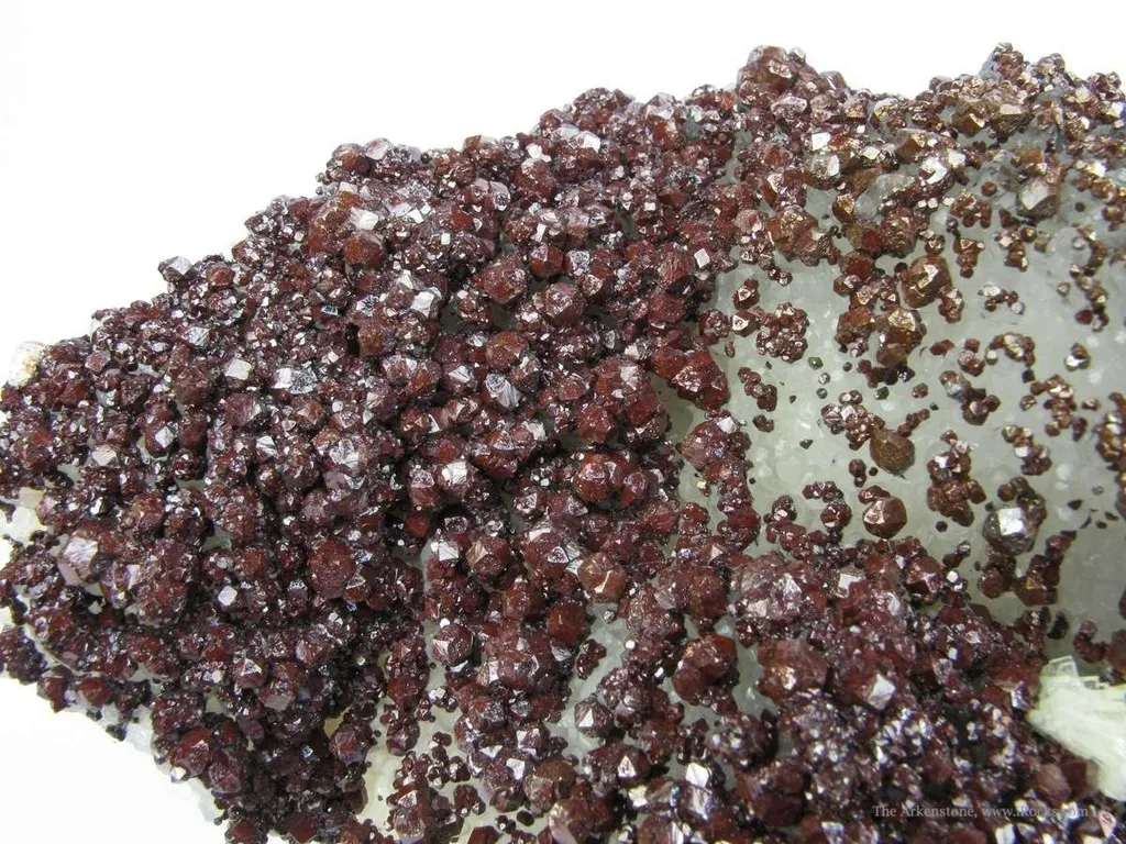 Pyrite and Baryte on Calcite - image 3
