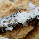 Pyrite and calcite 2060 grams - China - image 9