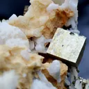 Pyrite and calcite 2060 grams - China - image 7