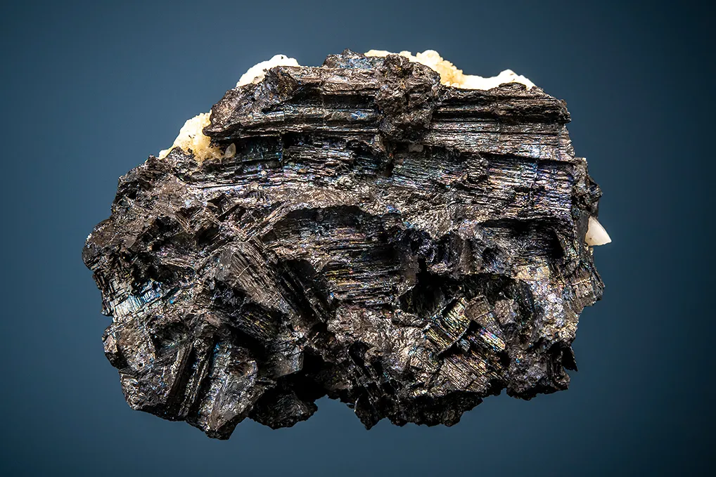 Pyrite and Chalcocite after Enargite (?) on Quartz image
